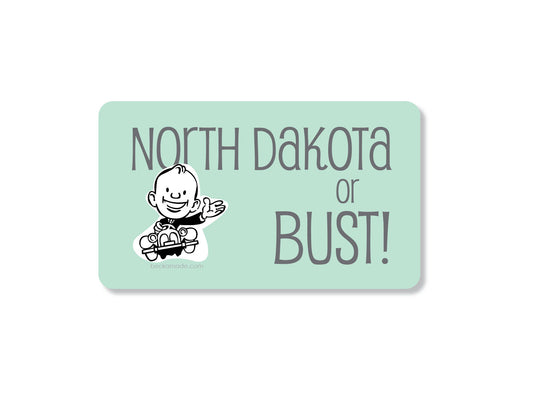 Magnet - North Dakota or Bust