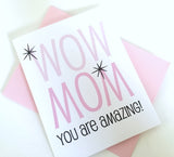 Card - Wow Mom