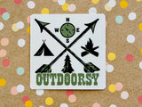 Premium Sticker - Outdoorsy
