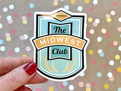 The Midwest Club Sticker