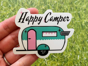 Premium Sticker - Happy Camper
