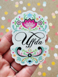 Premium Sticker - Fancy Uffda