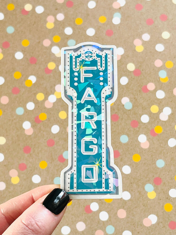 Premium Sticker - Fargo Theatre Holographic Prism